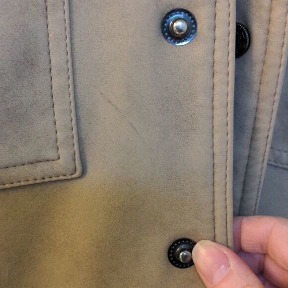 VTG 70s Val Cassi Collection Vina-Hide Vinyl Work Jacket - Picture 9 of 15